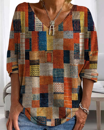 Ladies Short Sleeve Casual Top