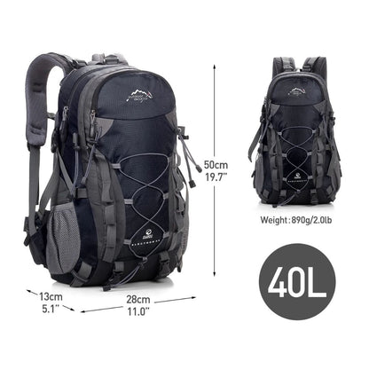 Tough Hiking Backpack with Storage System