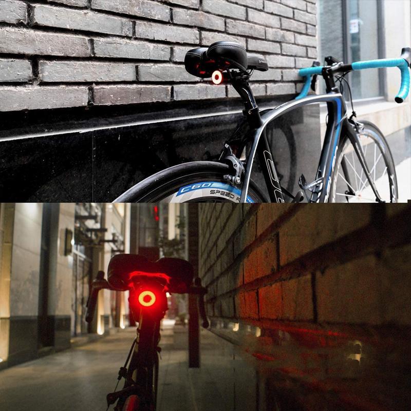 Bright LED Bicycle Rear Light with Rechargeable Battery