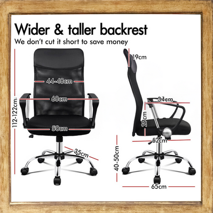 Ergonomic Office Chair - Extra Comfortable Foam Cushion