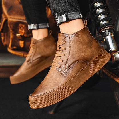Keith | Robust leather boots