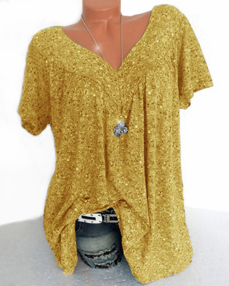 Ladies' Classic V Neck Top