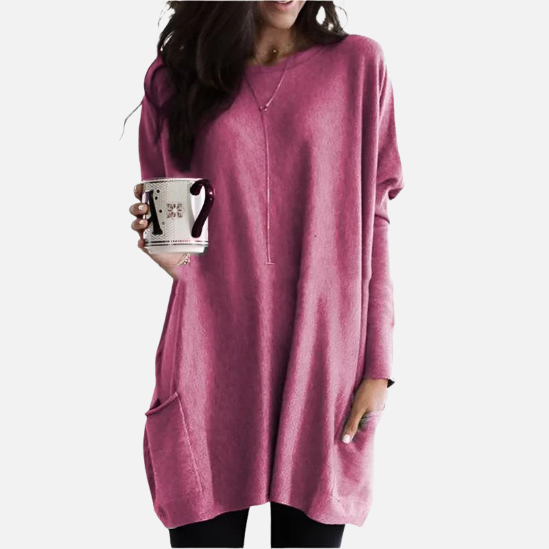 Miles | Women's Oversized Tunic Knit Dress