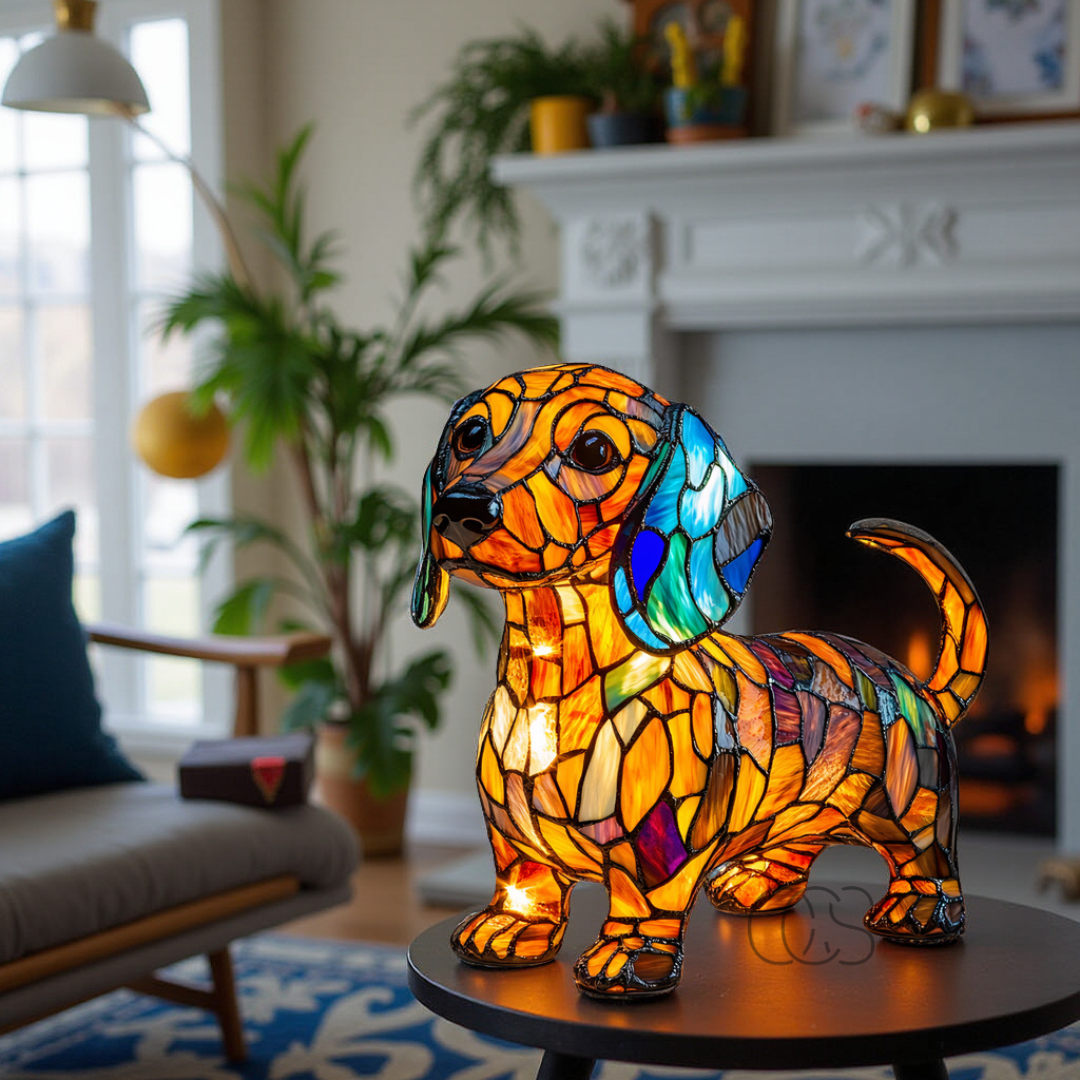 Pet Memorial Dog Night Light Lamp