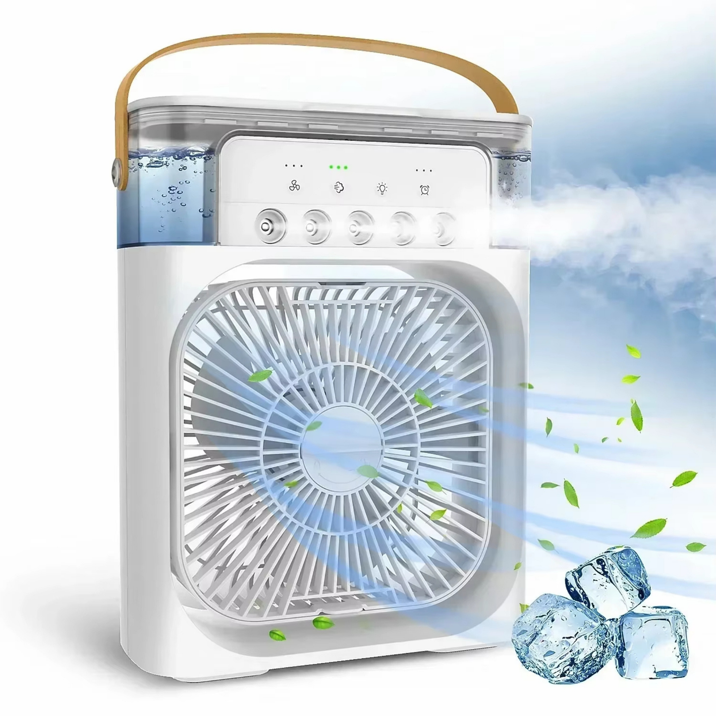 Compact 3-in-1 Fan, Mist & Humidifier System