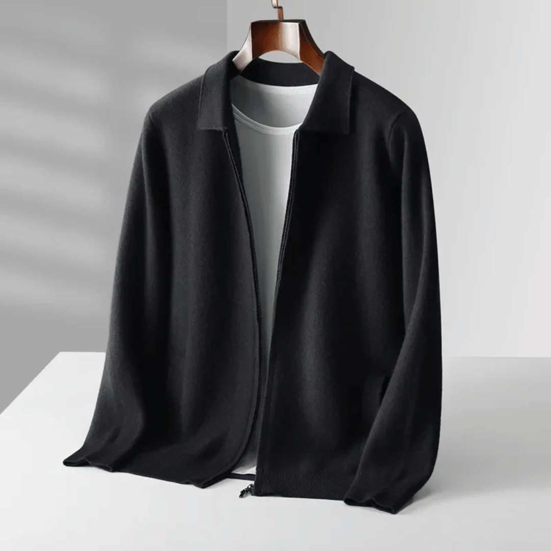 Spencer | Classic cashmere knit sweater
