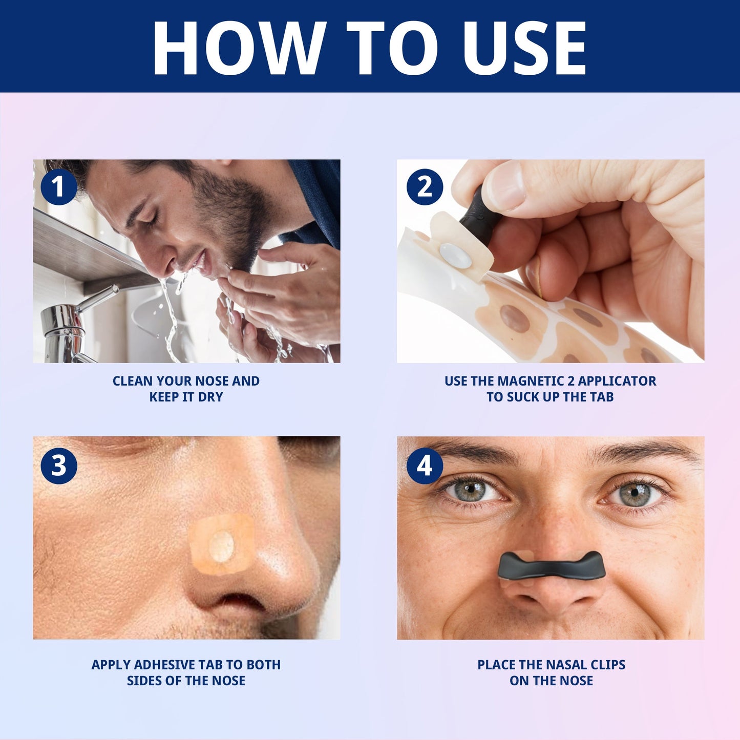 Breathable Nose Strips for Sleep