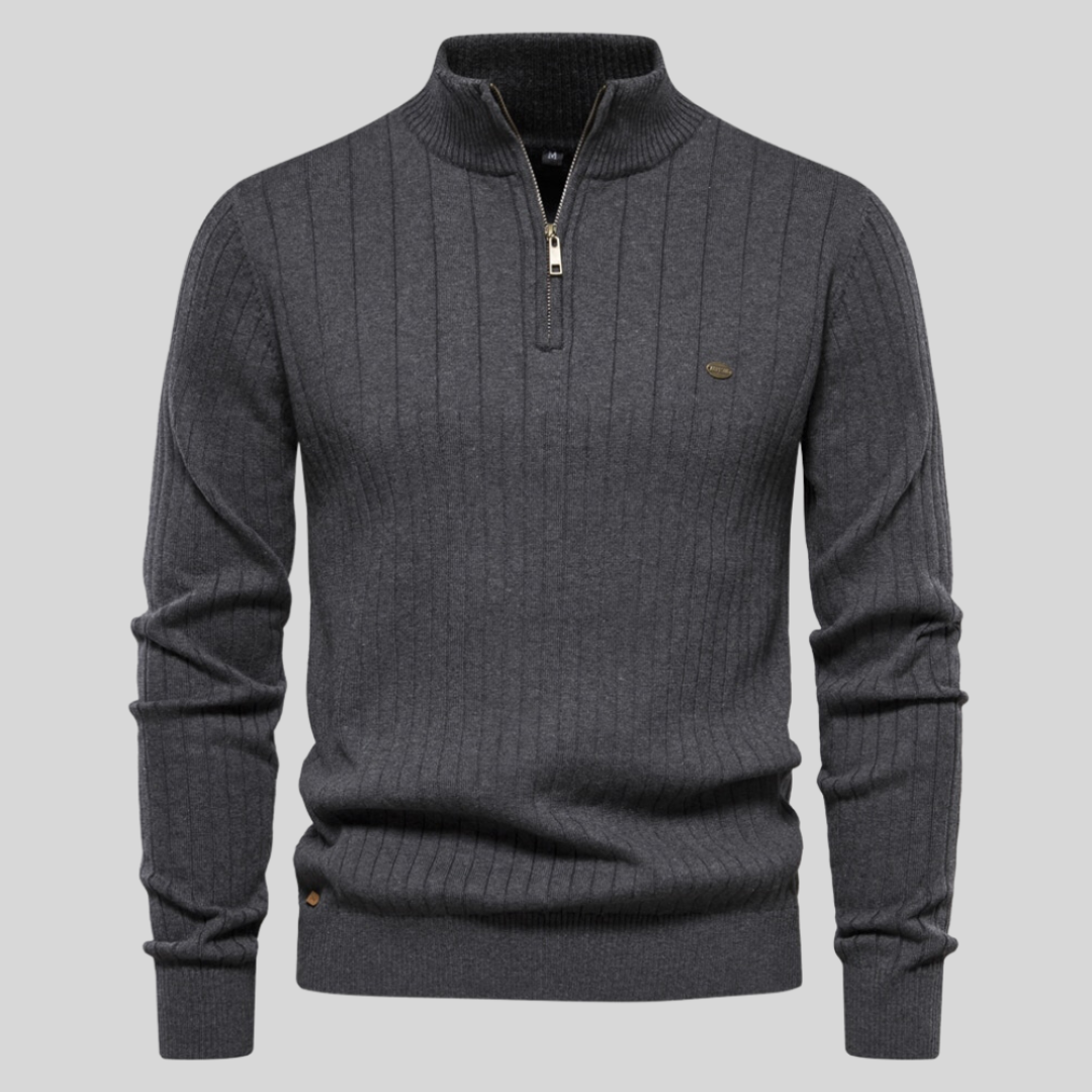Men's Warm Crew Neck Long Sleeve Sweater