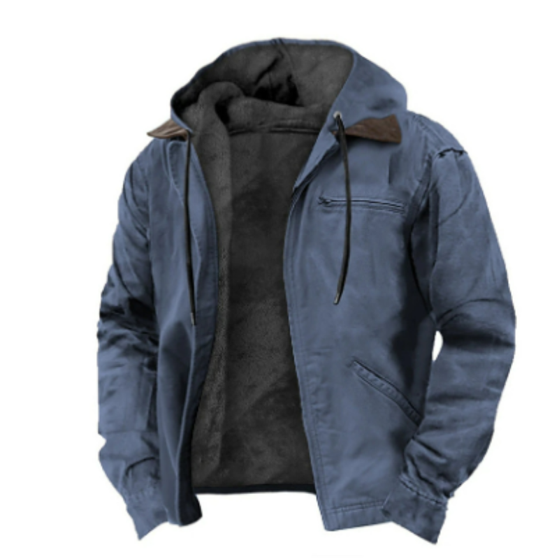 Men's Classic Zip Up Hoodie Jacket