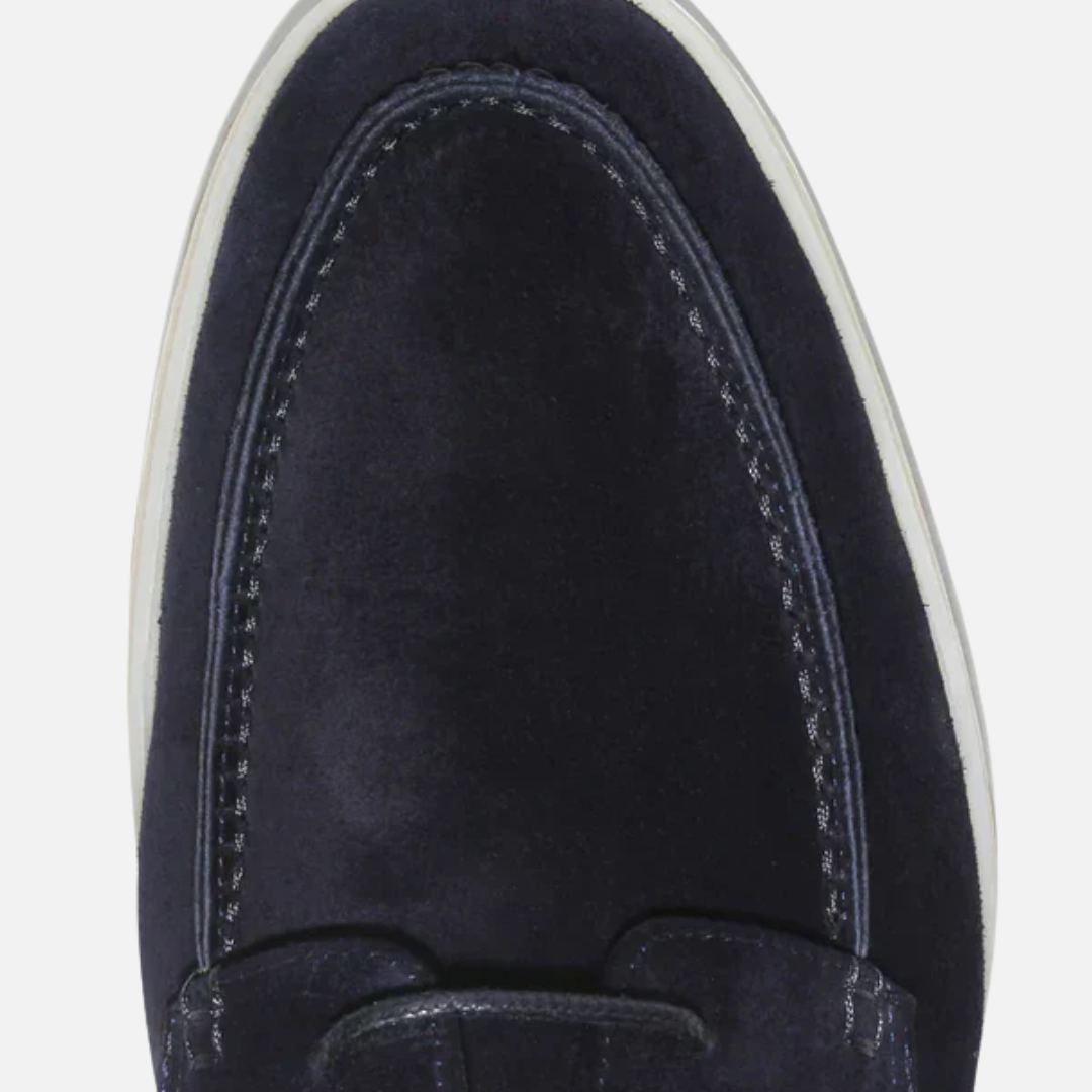 Men's Suede Loafers - Casual Boat Shoes