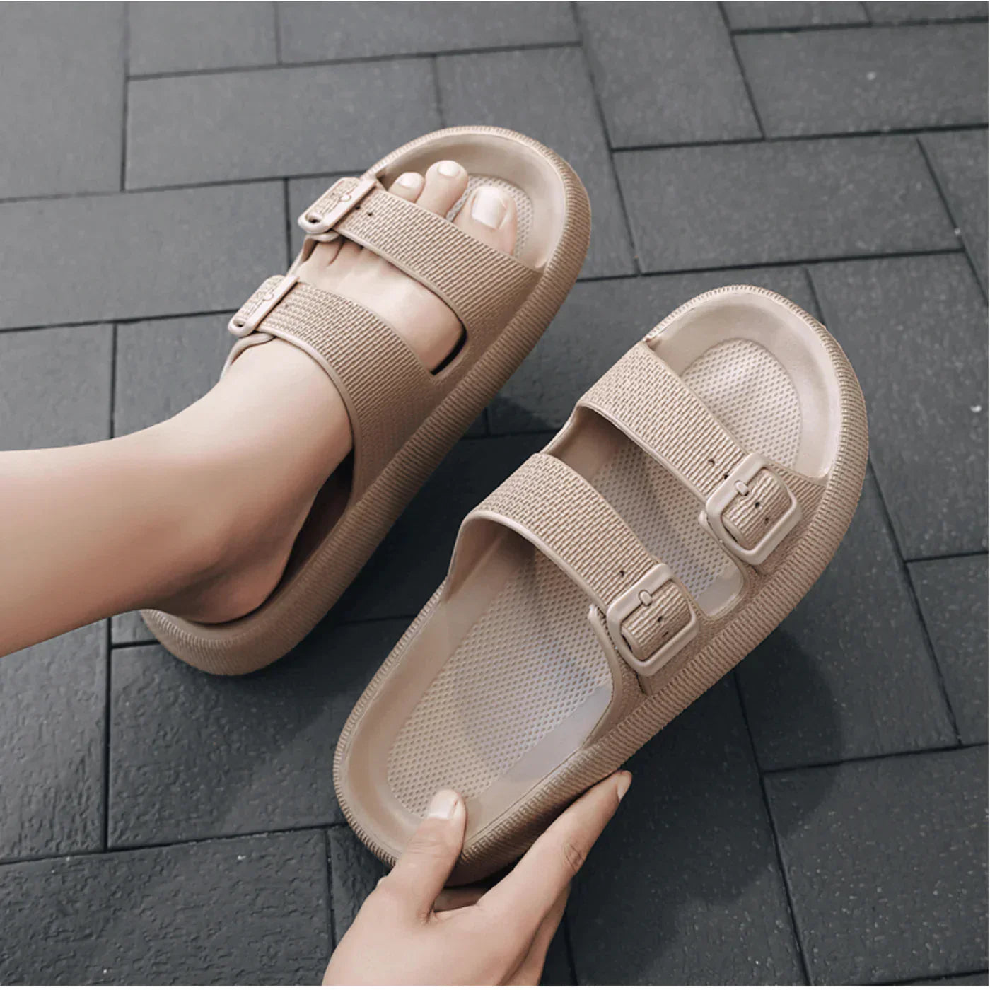 CloudStep - Super Comfortable Cozy Slide Sandals