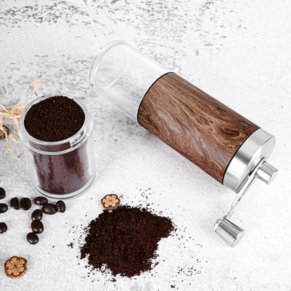 Traditional Wooden Manual Coffee Grinder - Luxivelle