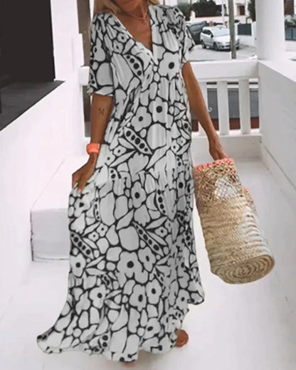 Elegant Loose Fit Sundress