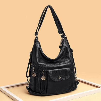 Stylish Genuine Leather Tote Handbag
