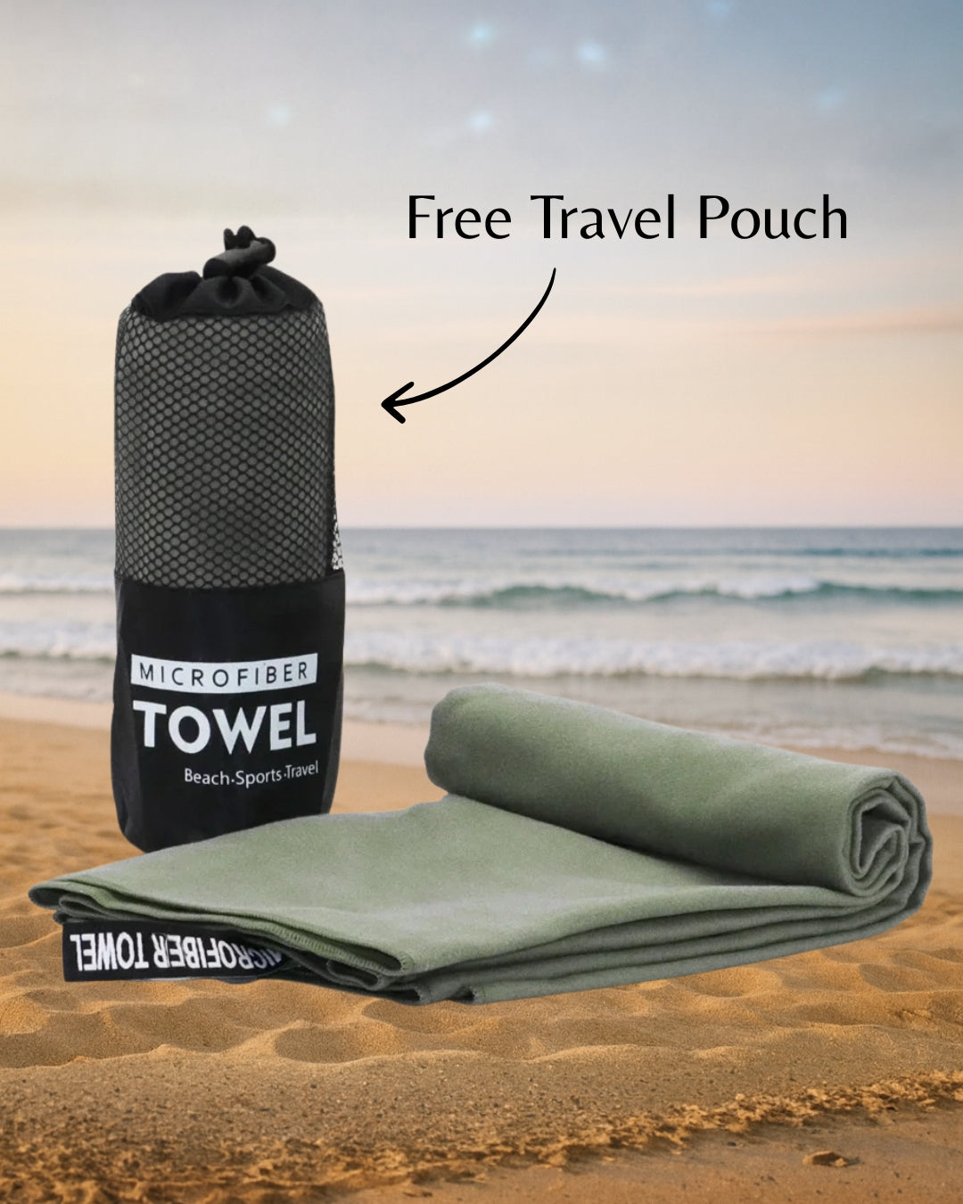 Lightweight Fast Dry Travel Beach Towel