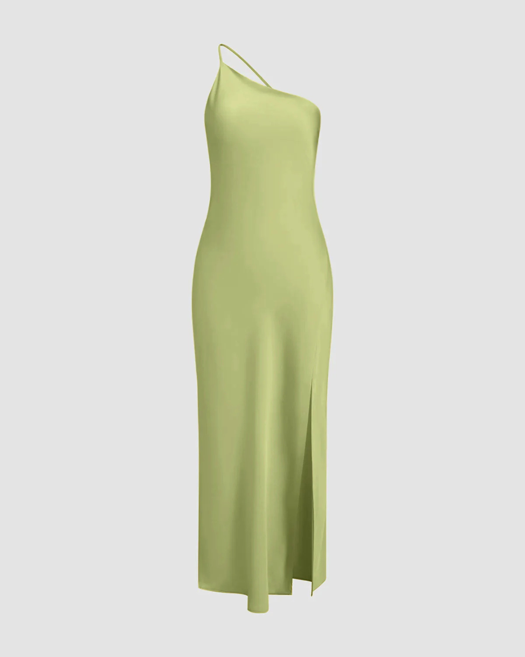 Variant image for Maliah | Long Satin Party Dress for Women-11
