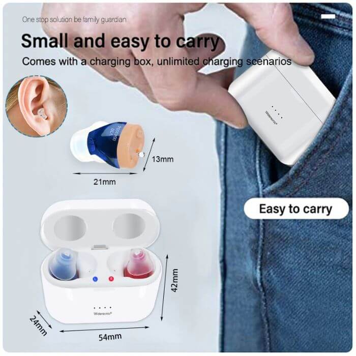 Compact Digital Hearing Amplifiers