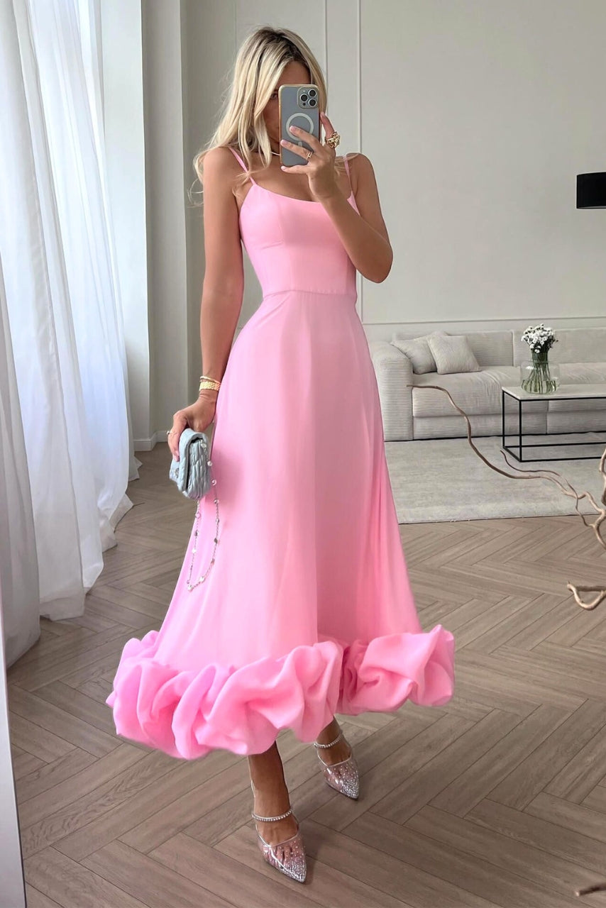 Elegant Floor Length Evening Dress