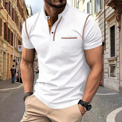 Men's Classic Fit Short Sleeve Polo Shirt
