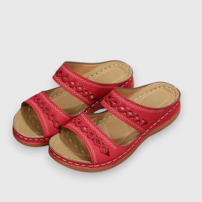 Comfortable Two Strap Sandals