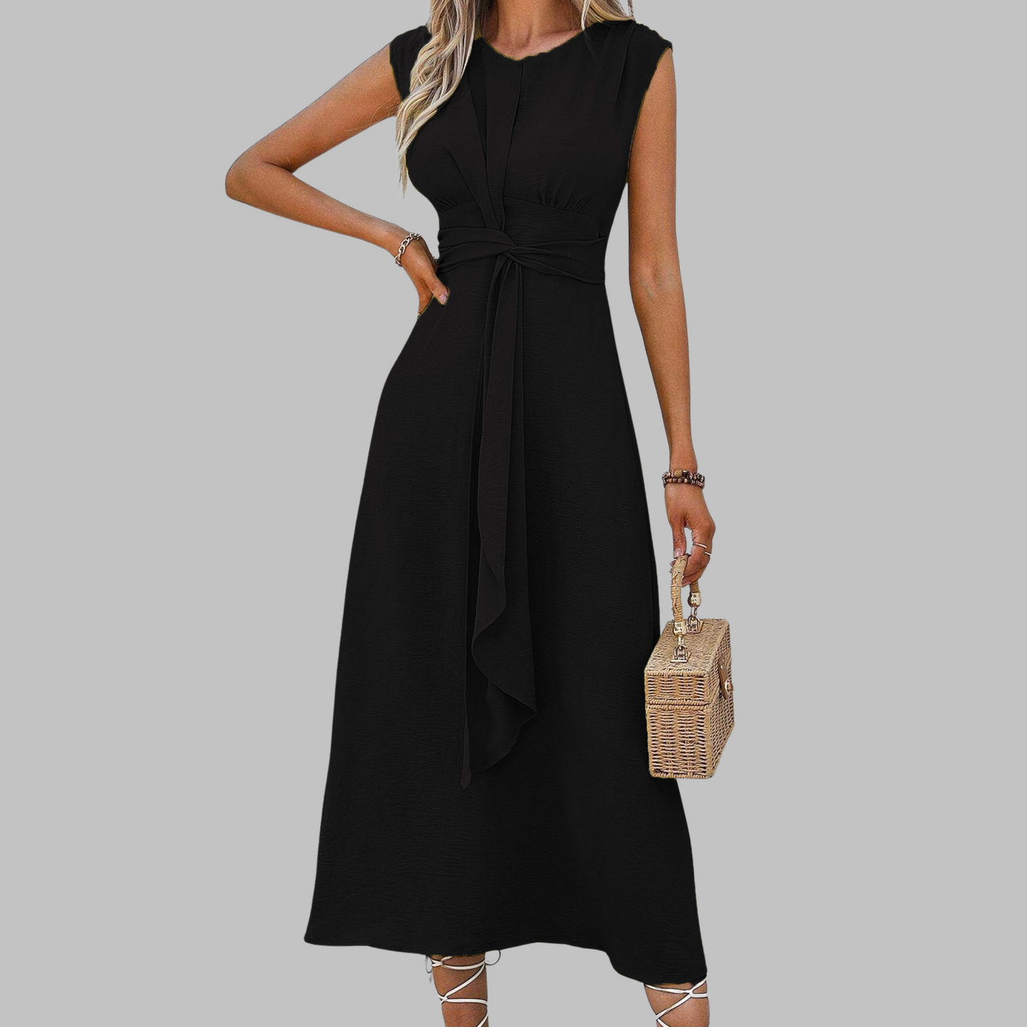 Stylish Summer V Neck Maxi Dress