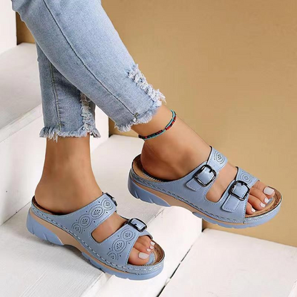 AussieSoles™ Women's Sandals - Genuine Leather, Orthopedic Comfort Fit-3
