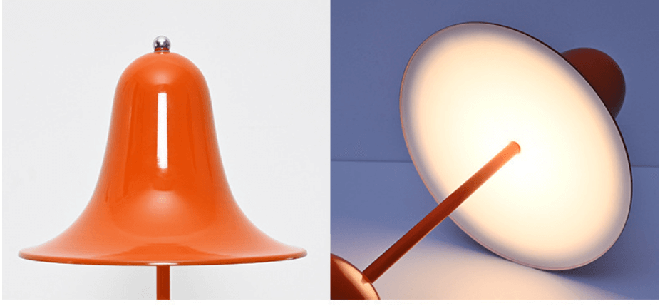 Wireless Desk Lamp with Traditional Shade