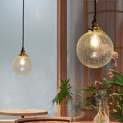 Luxurious Sparkling Glass Drop Lamp