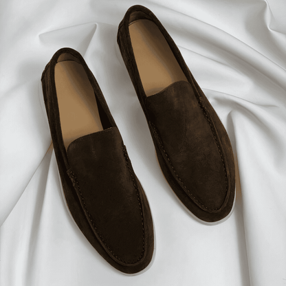 Comfortable Genuine Leather Slip On Shoes