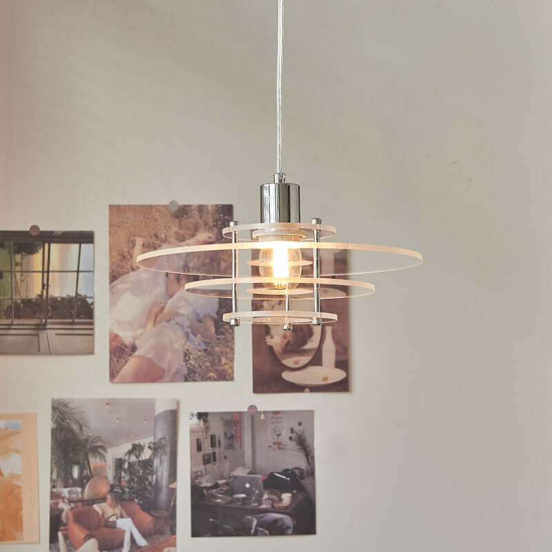 Contemporary Glass Globe Hanging Light