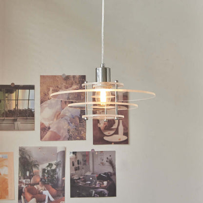 Contemporary Glass Globe Hanging Light