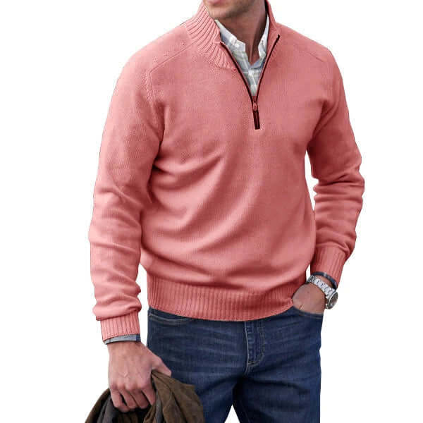 Luxury Soft Zip Up Sweater