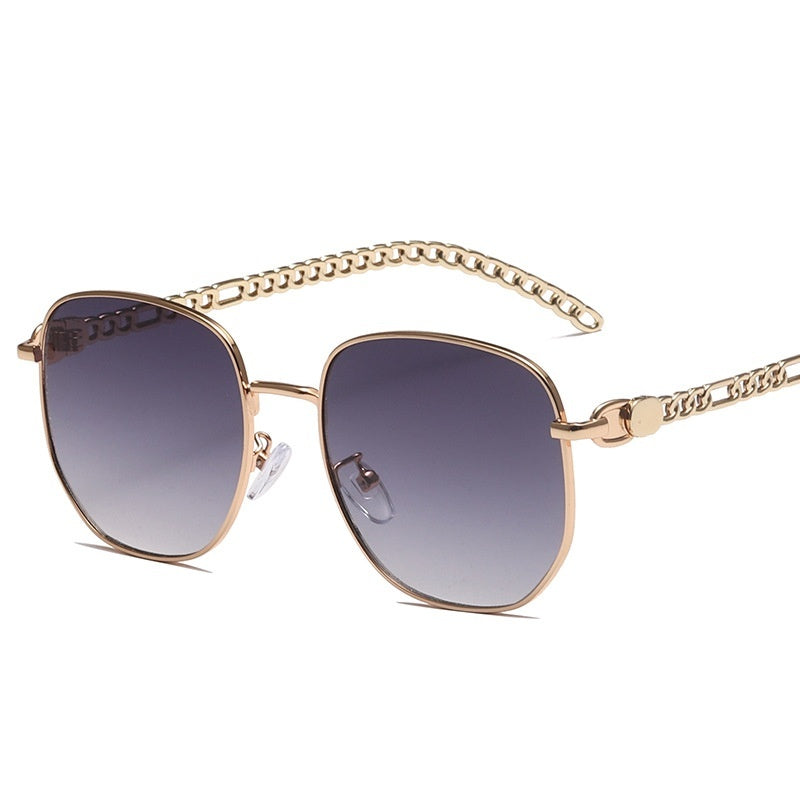 Luxury Shades with Gold Accent Chain