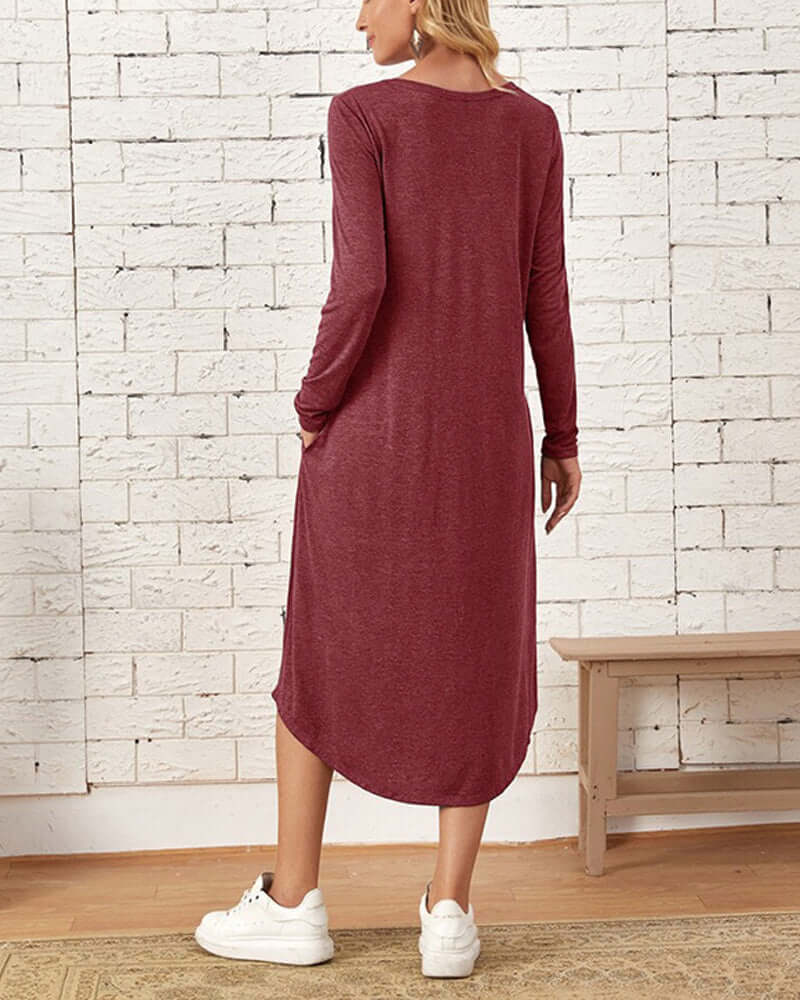 Warm Oversized Cold Weather Dress