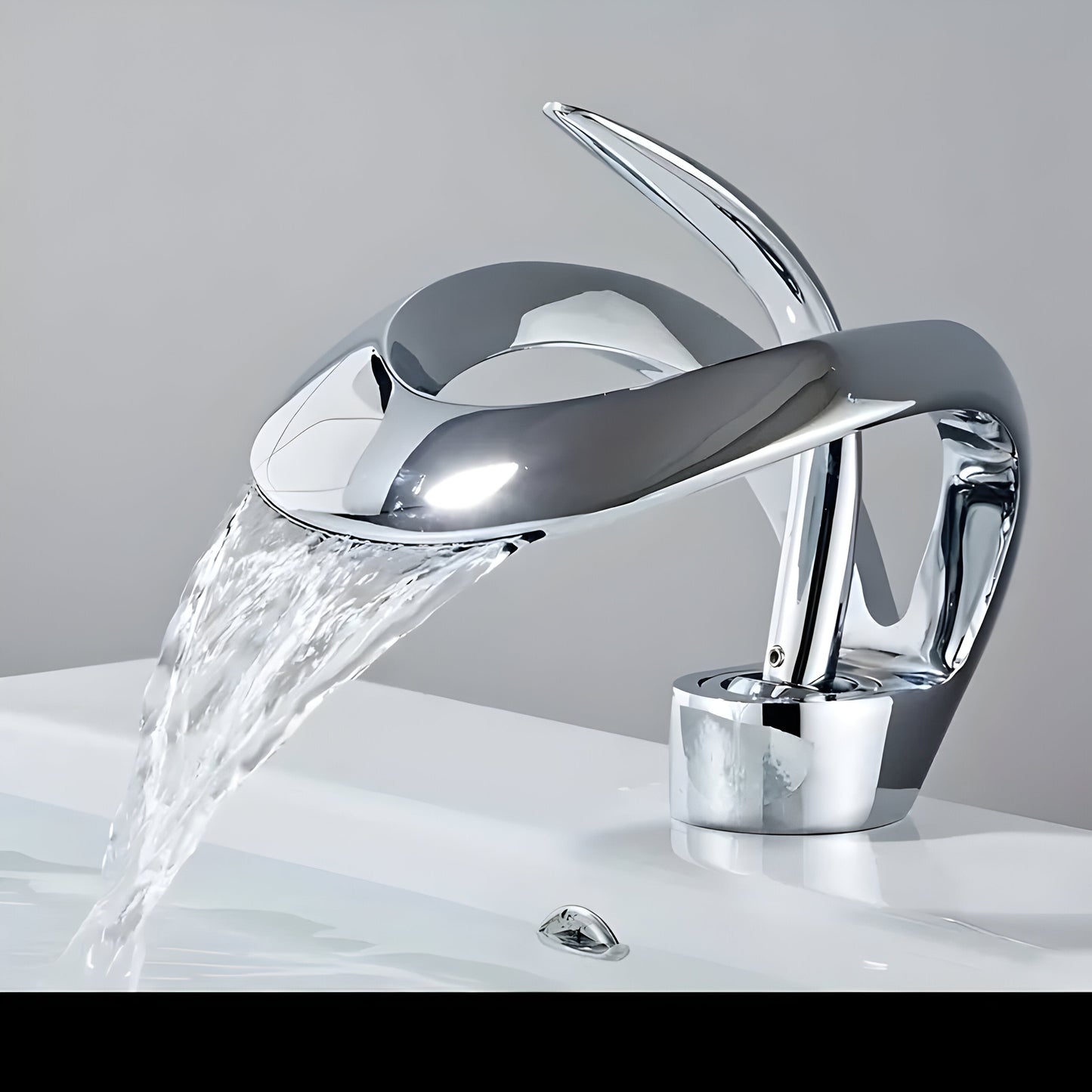 Modern Chrome Single Lever Faucet