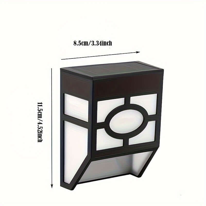 Bright Outdoor LED Wall Lanterns (2 Pack)