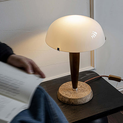 Stylish Wooden Desk Table Lamp