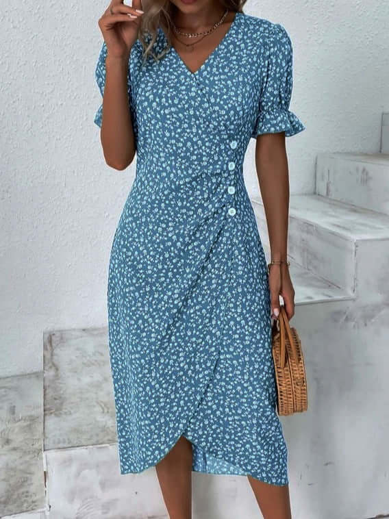 Casual Midi Sundress for Women