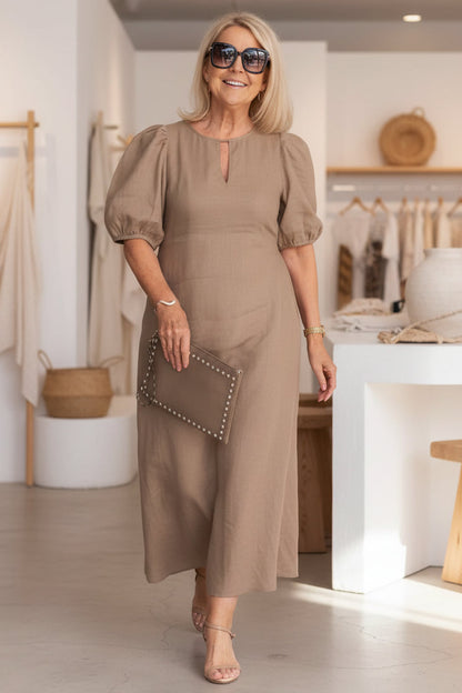 Comfy Casual Summer Dress for Women with Belly Control