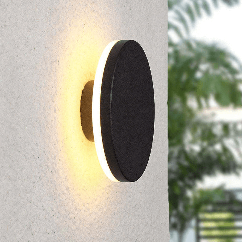 Contemporary LED Exterior Wall Light