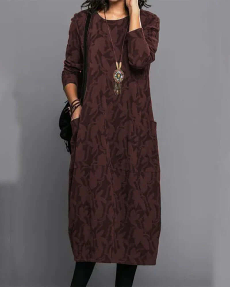 Pretty A-Line Summer Dress with Pockets