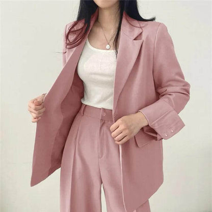 Classic Fit Jacket and Trousers Suit Set