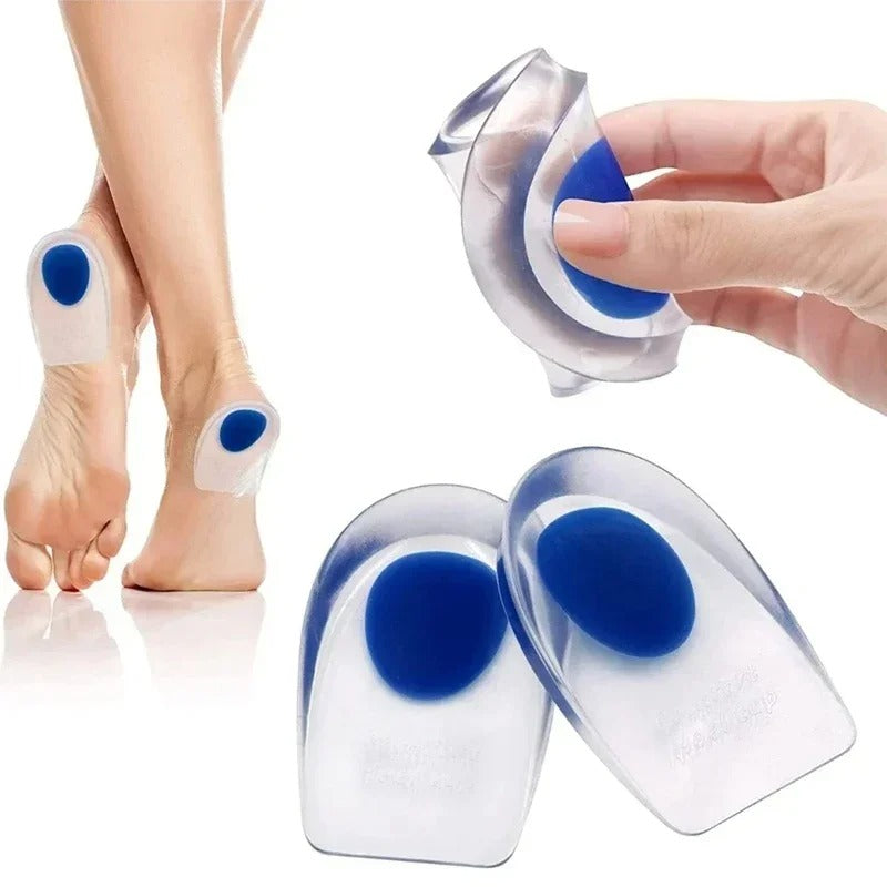 Gel Heel Protectors for Foot Pain Relief - Luxivelle