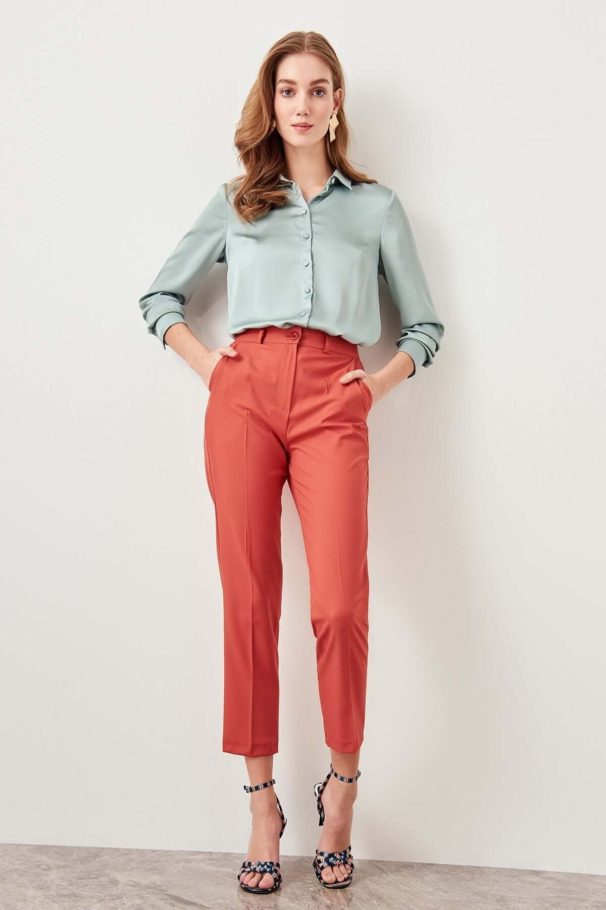 Comfortable Women's Loose Fit High Waist Pants