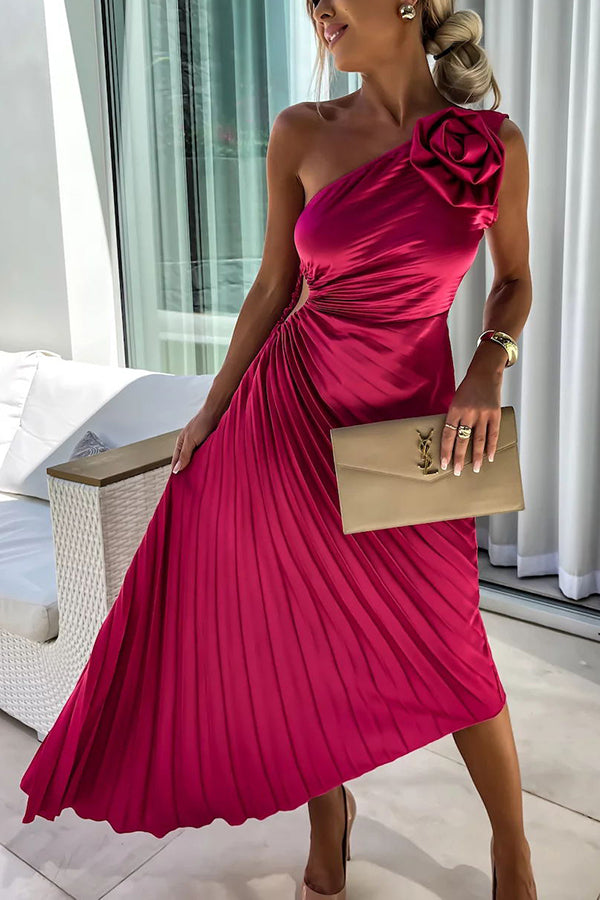 Elegant Floral Women's Dress - Luxivelle