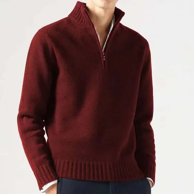 Men's Lightweight Thermal Pullover Sweater