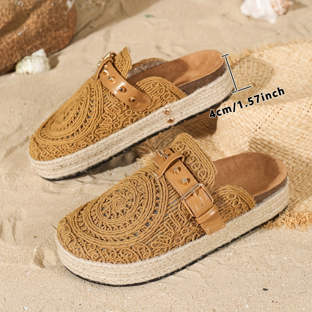 Bohemian Handmade Crochet Slippers