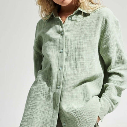 Relaxed Fit Casual Polo Shirt for Women - Luxivelle
