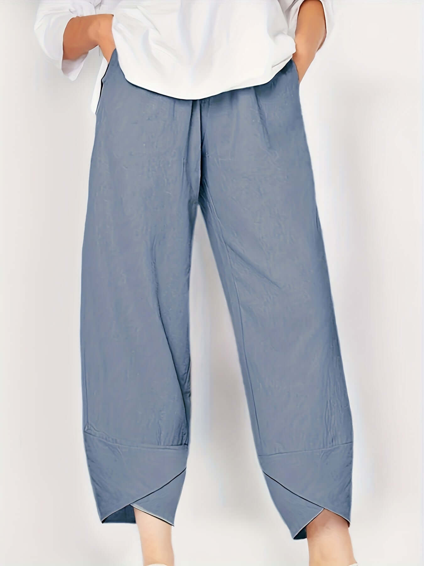 Ladies' High-Waisted Loose Fit Pants