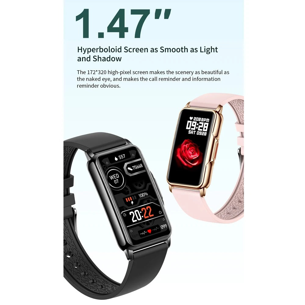 Slim Fitness Smartwatch for Daily Activity Tracking